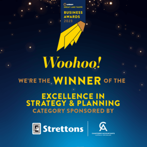 Excellence in strategy & Planning awards